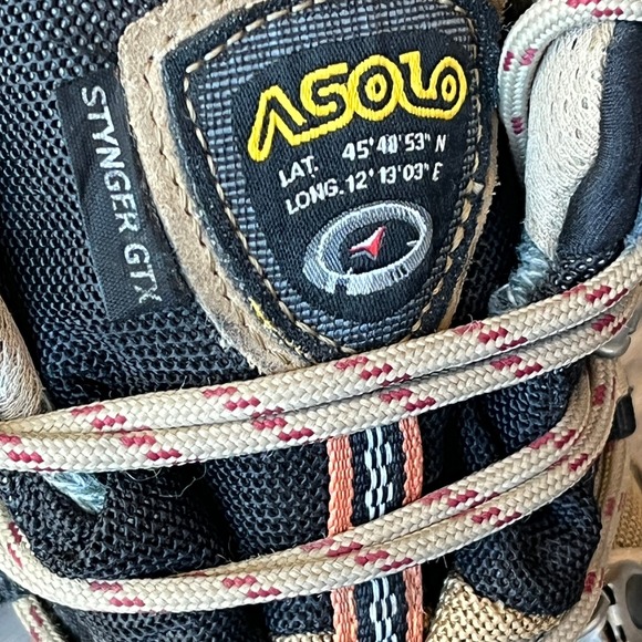 Asolo Stynger GTX Hiking Boots Backpacking Brown Womens 9.5 UK 8 EU 42 - Picture 4 of 11